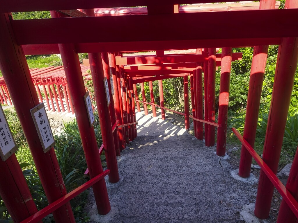 元乃隅稲成神社の鳥居の写真その2