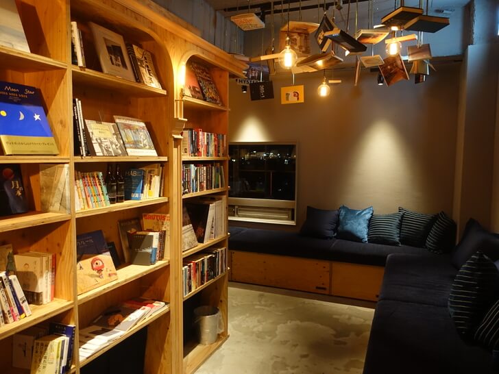 「BOOK AND BED TOKYO 京都店」の店内の写真