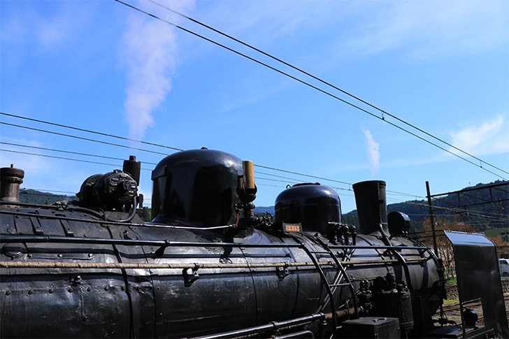 大井川鉄道の蒸気機関車の写真