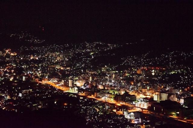 稲佐山の夜景の写真
