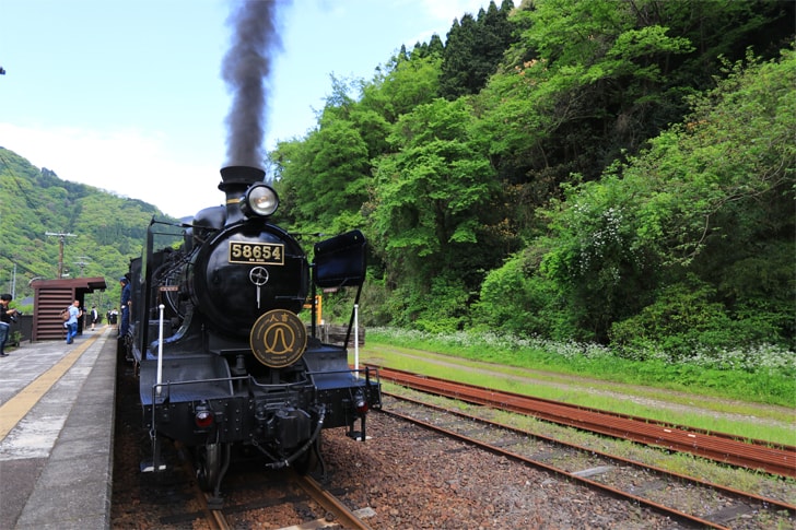 JR九州の観光列車・SL人吉の写真
