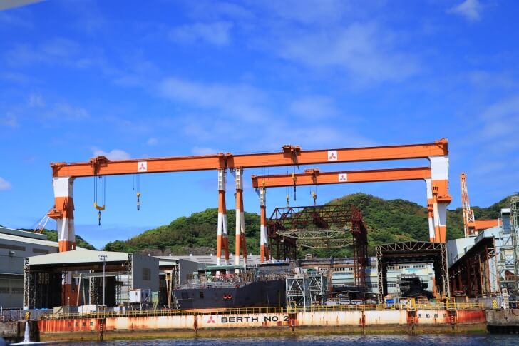 三菱重工長崎造船所の写真
