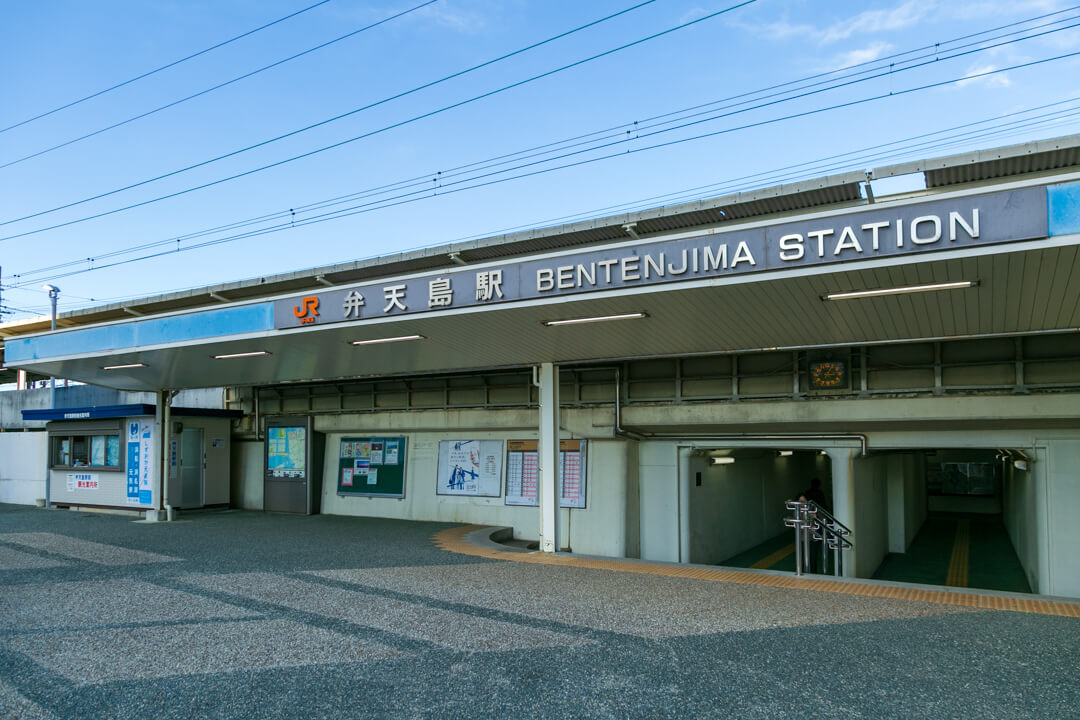 JR弁天島駅の写真