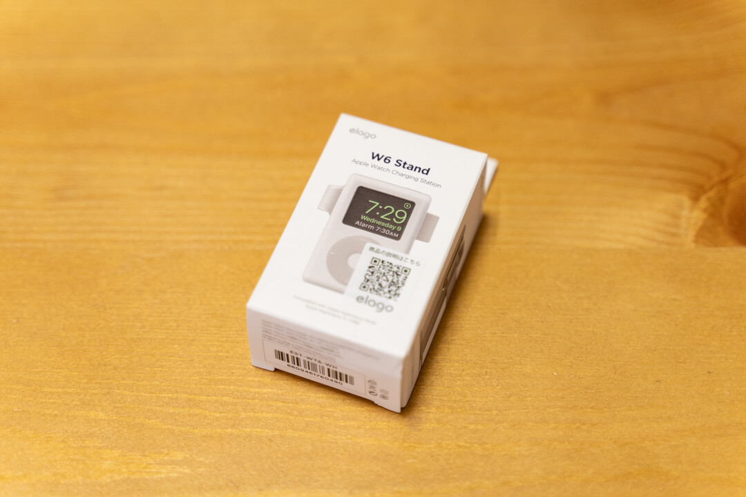 elago W6 stand for apple watchのパッケージ