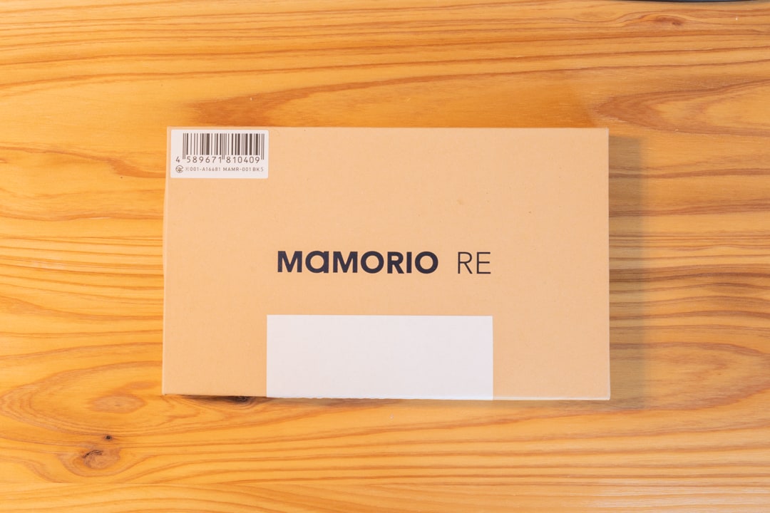 mamorio reのパッケージ