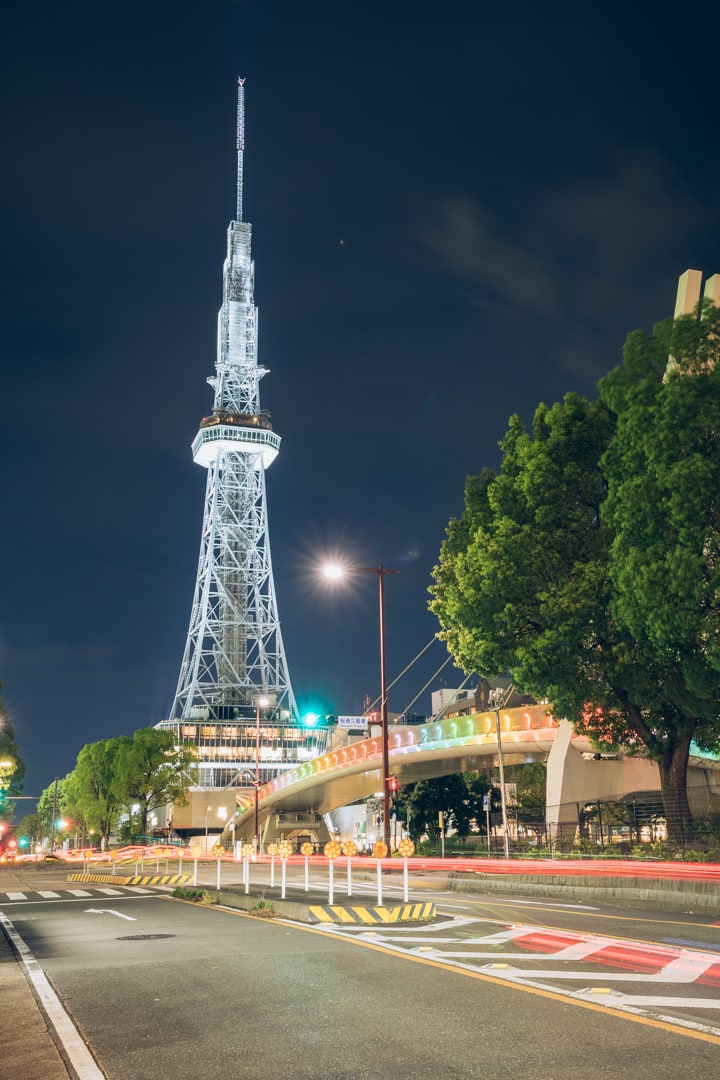 名古屋テレビ塔の夜景写真