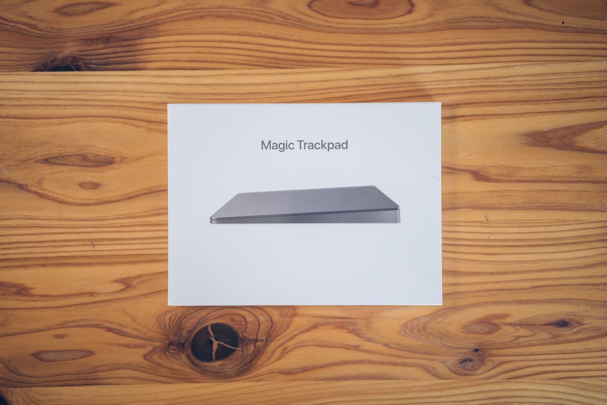 Magic Trackpad 2の製品パッケージ